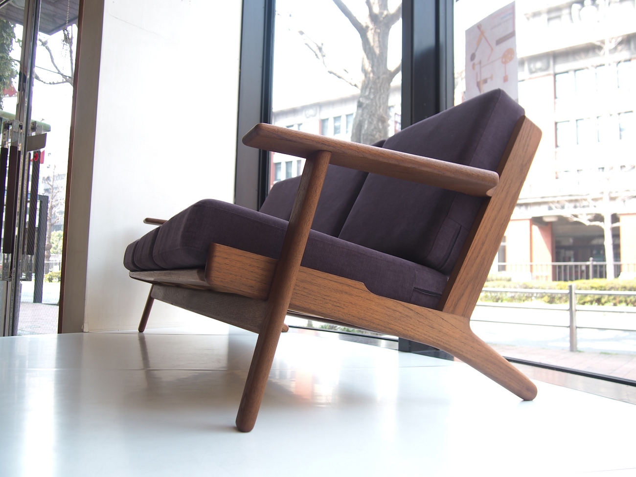 ハンス・ウェグナー GE2903ソファ チーク / GETAMA Hans J.Wegner