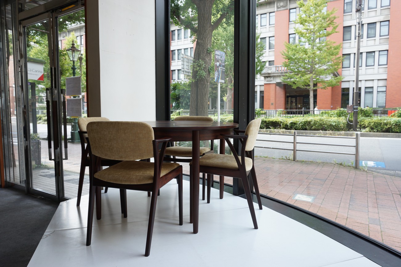 Rosewood extension dining table / ローズウッド エクステンション