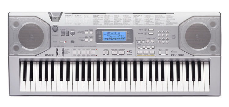 Casio CTK-800 61-Key Portable Keyboard