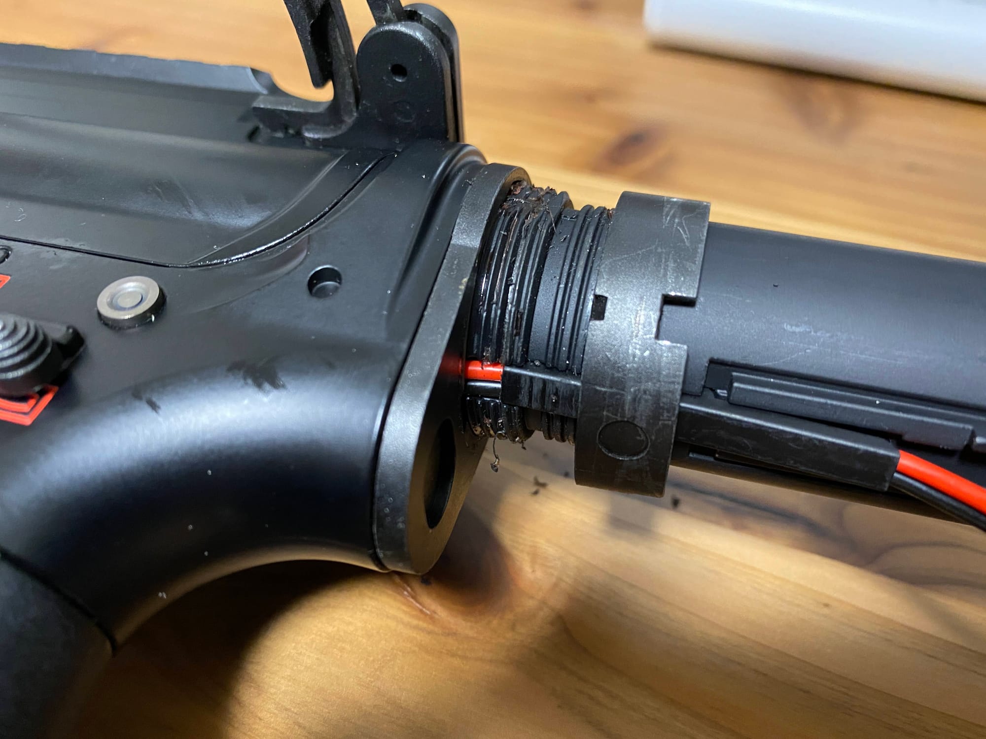 次世代電動ガンHK416デルタカスタムのリコイルオミット