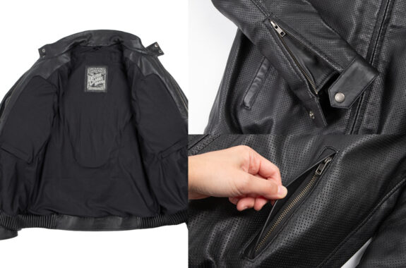 24SJ-5 メッシュレザージャケット | DEGNER