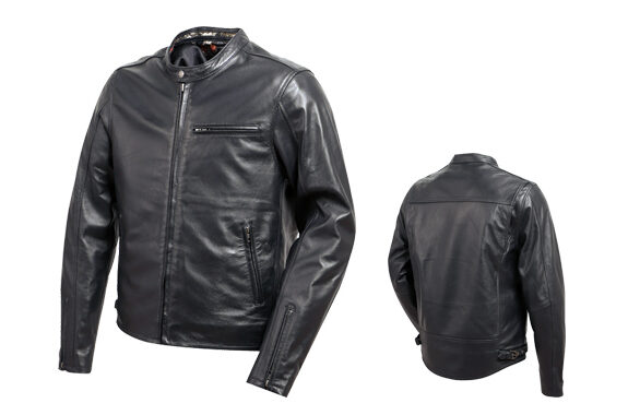 21SJ-14K 金襴レザージャケット（鉄流水雪輪/桧垣桜/流水雪輪） | DEGNER