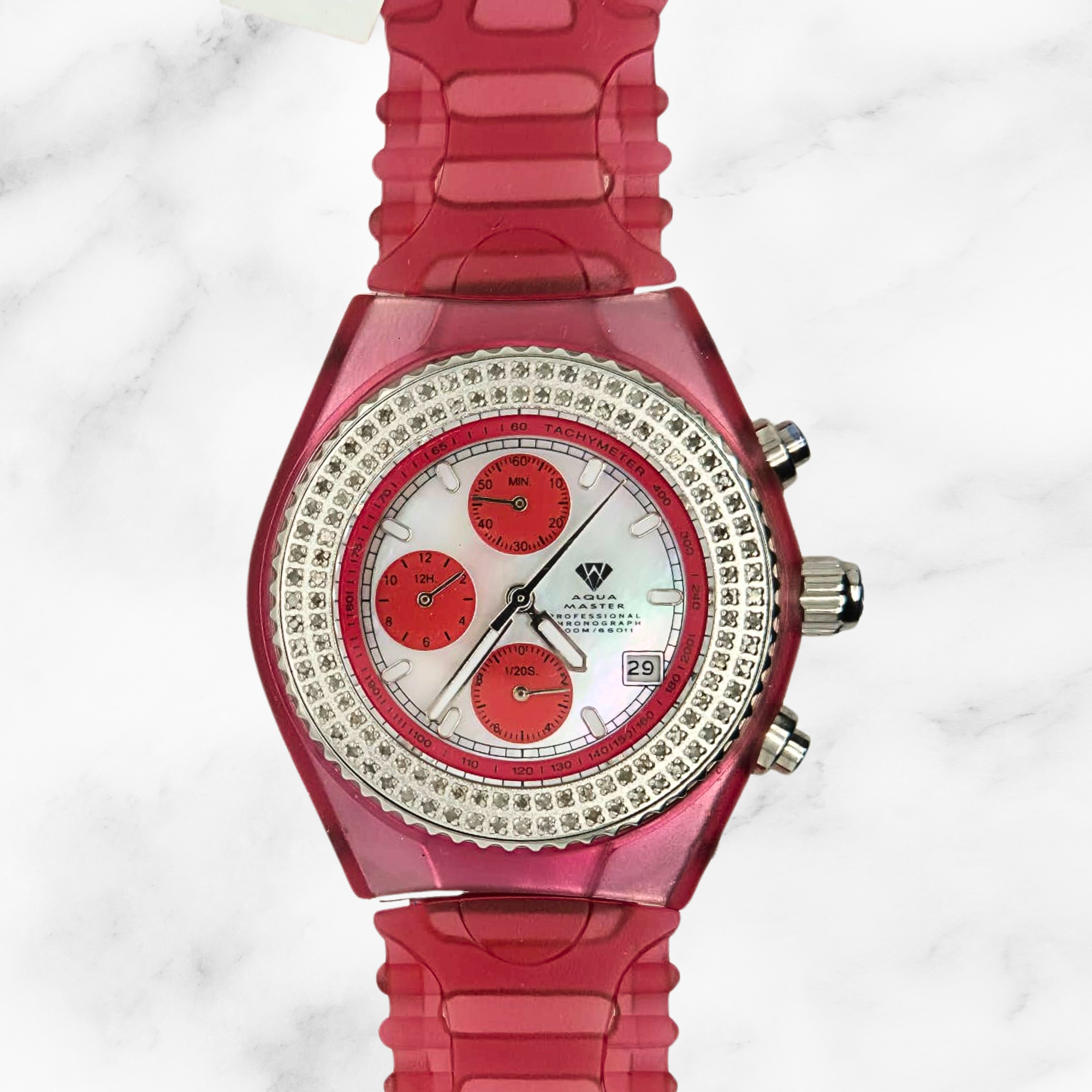 Delan Jewellers - Aqua Master Sport 1ct Diamond – Delan Jewellery