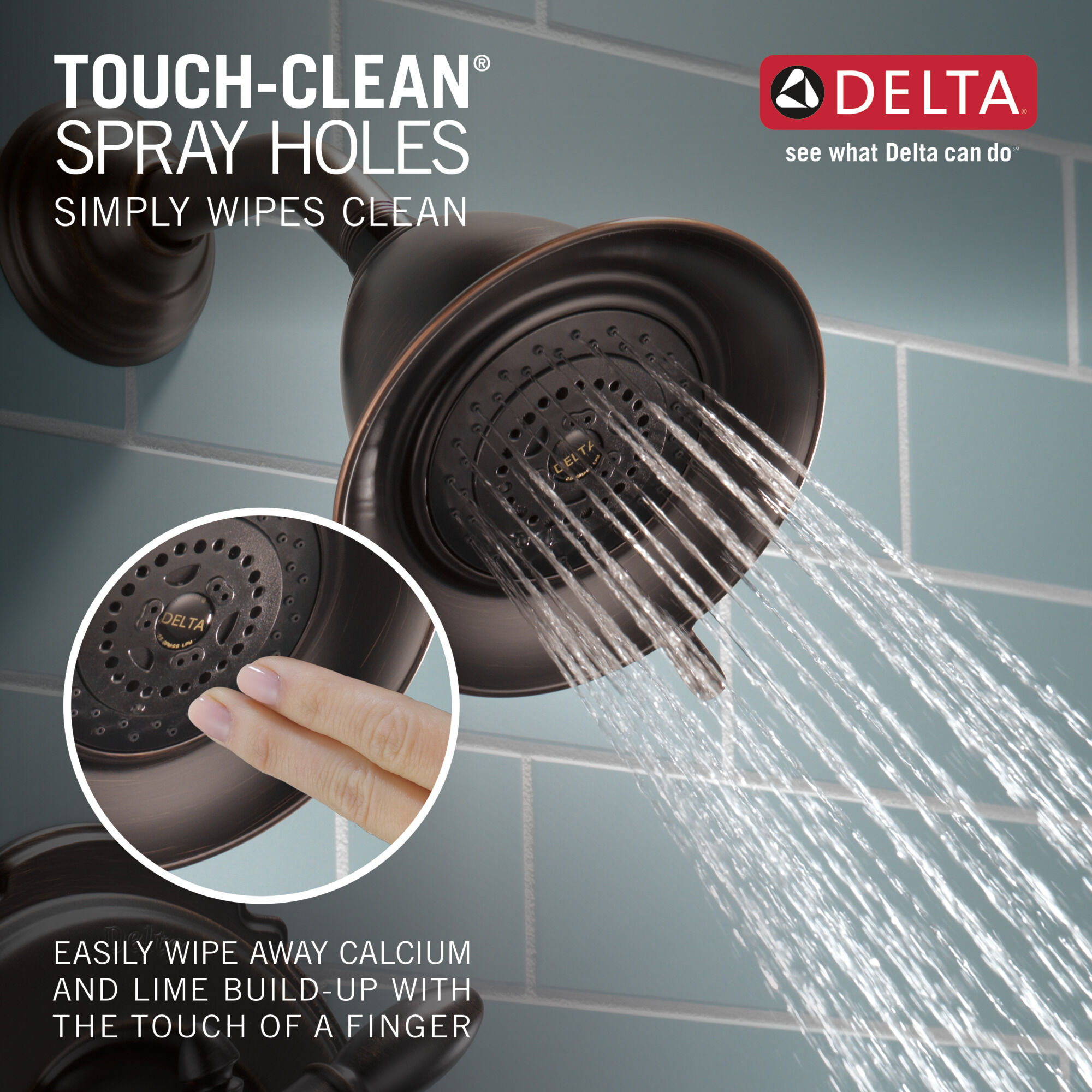 Monitor® 17 Series Tub & Shower Trim in Venetian Bronze T17455-RB