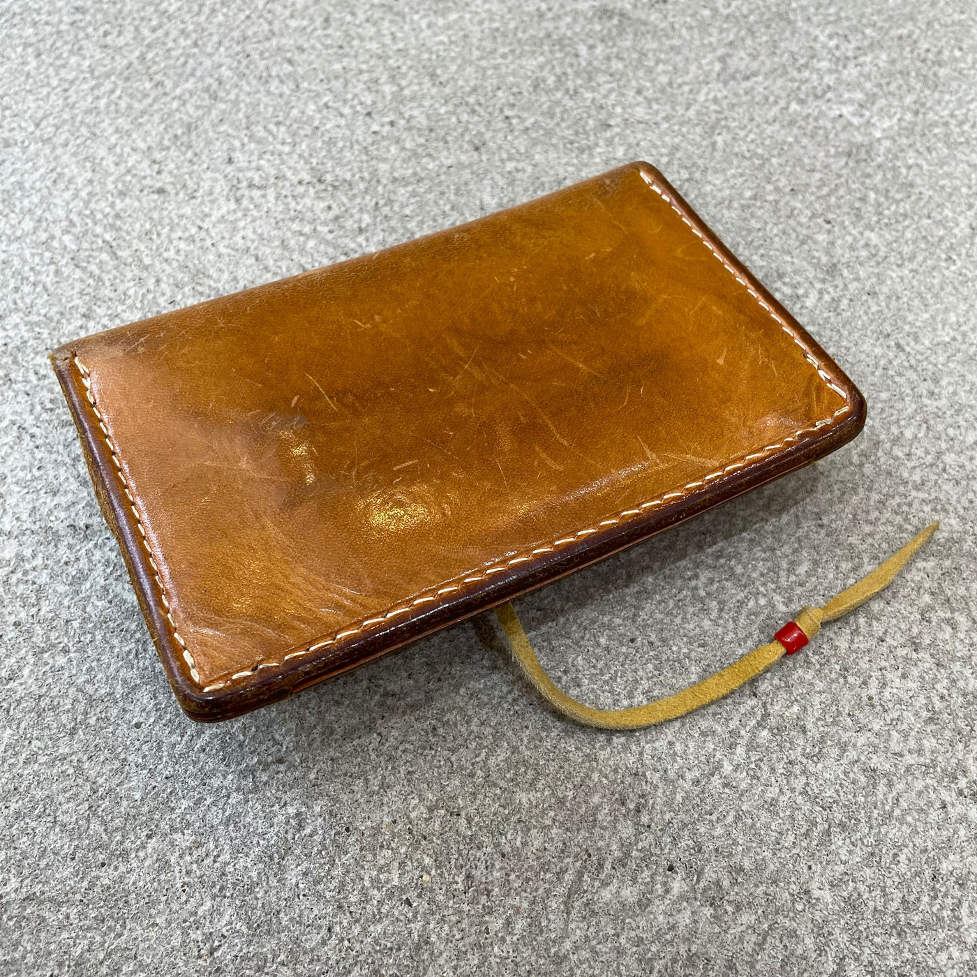 ゴローズ goro's [OLD][希少]カスタム中財布(サドル) ※廃盤モデル※マチ