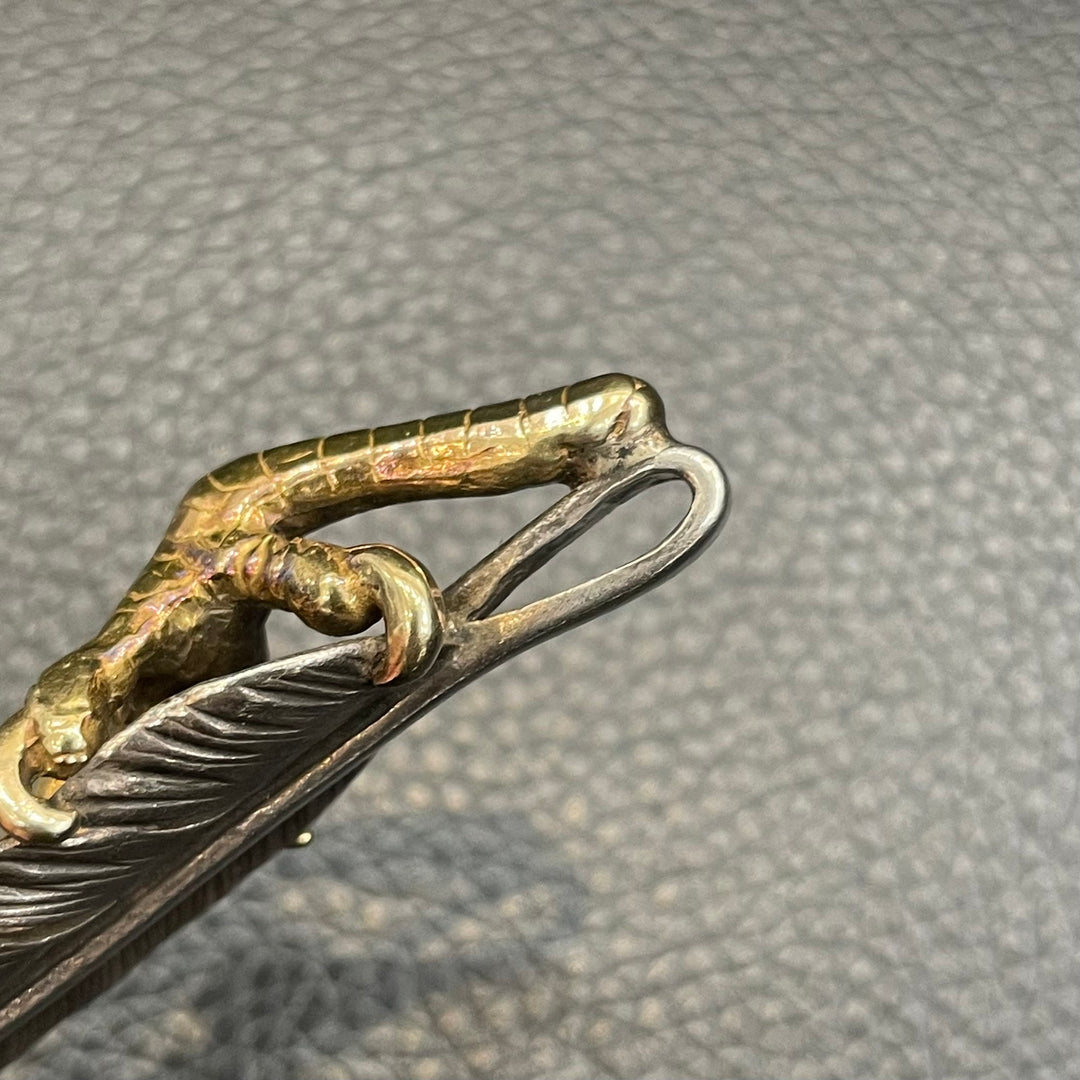 ゴローズ goro's [OLD]金ツメ先金特大フェザー(左)※雰囲気あり – DELTAone