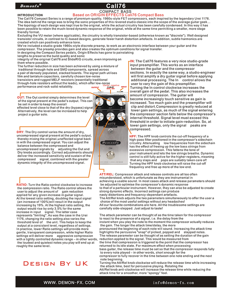 DemonFX Pedals,Demon Effect pedal ,FANMUZK pedal p