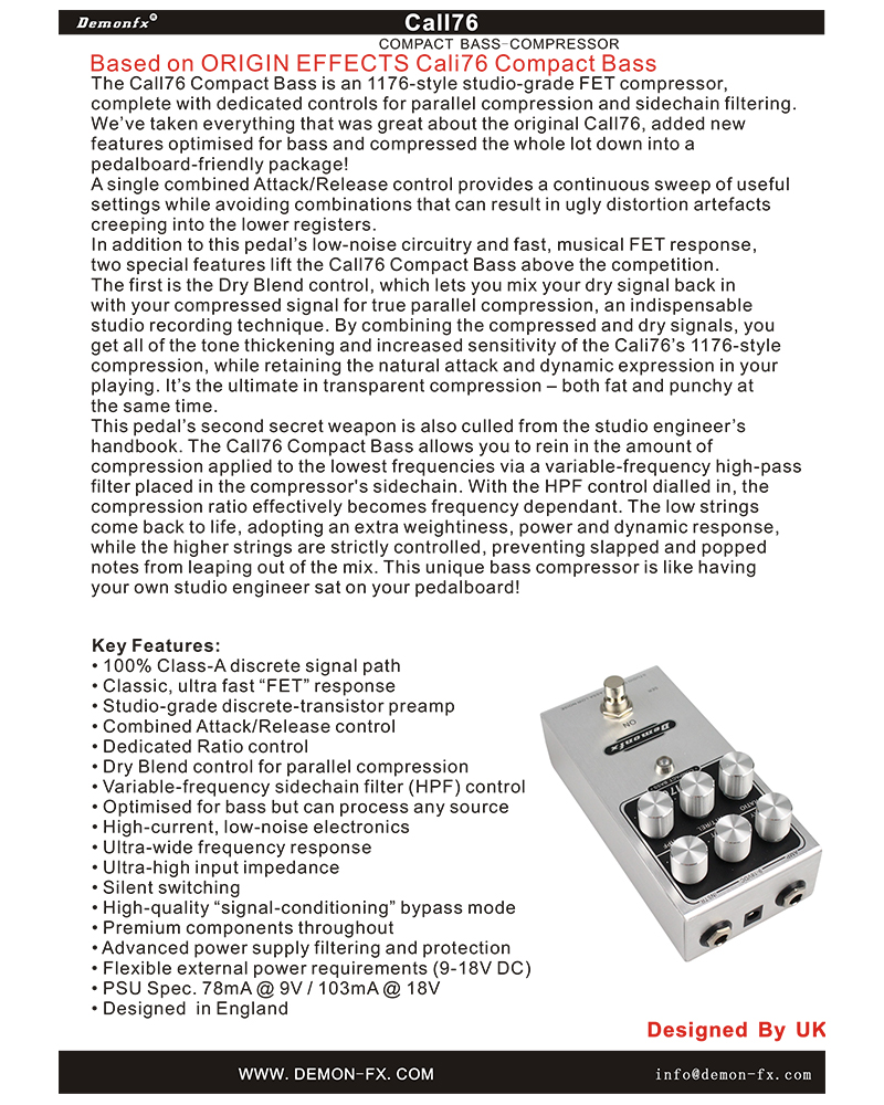 DemonFX Pedals,Demon Effect pedal ,FANMUZK pedal p