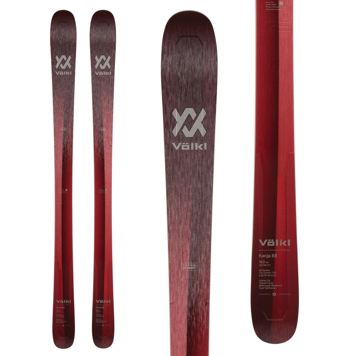 Völkl Kenja 88 Skis - Women's 2022 – Demo Sport