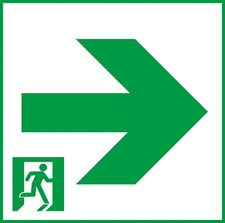 FK20317 適合表示板 通路誘導灯用 ・ B級 ・ BL形 ( 20B形 ) 直付用