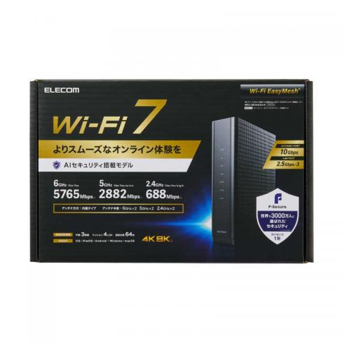 デンキチWeb / エレコム ELECOM WiFi 無線LAN ルーター Wi-Fi 7 IPv6