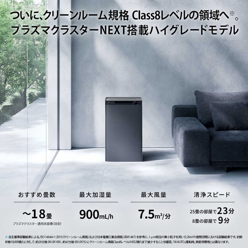 デンキチWeb / シャープ SHARP 加湿空気清浄機 プラズマクラスターNEXT