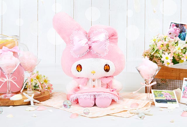 おでかけ マイメロディ｜祝電｜ぬいぐるみ | 電報の申込はKDDIグループ