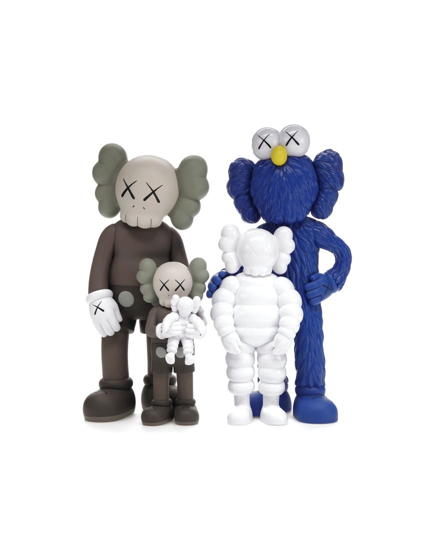 KAWS - Family (Brown - Blue) - 2021
