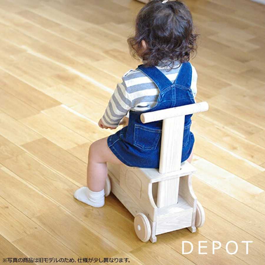 手押し車赤ちゃん【森のピイポートレイン】 （ 木製 日本製 国産
