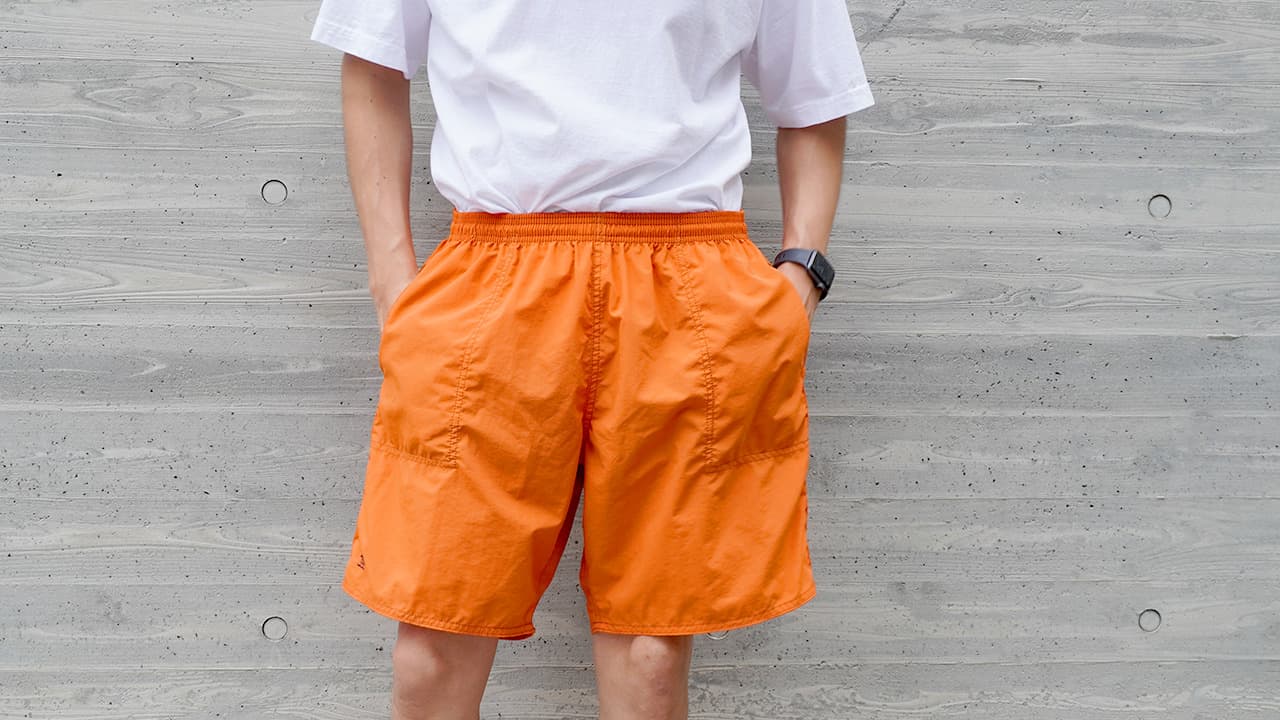 オレンジ色のハーフパンツ”を試したら新しい世界が見えてしまった