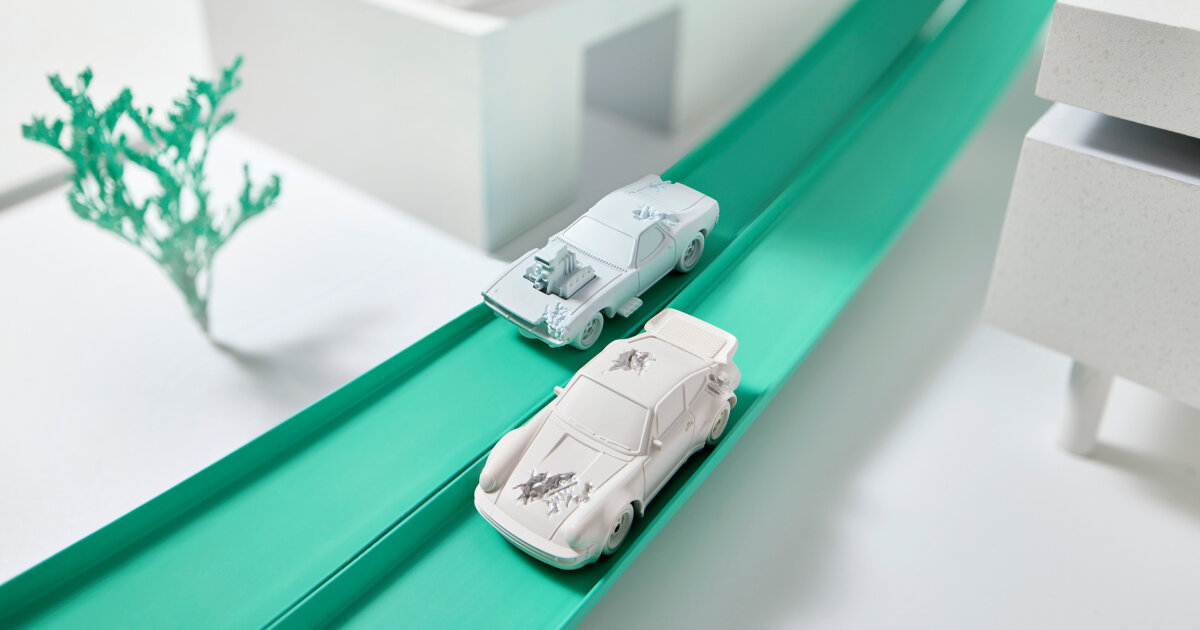 daniel arsham pairs with mattel for eroded rodger dodger and