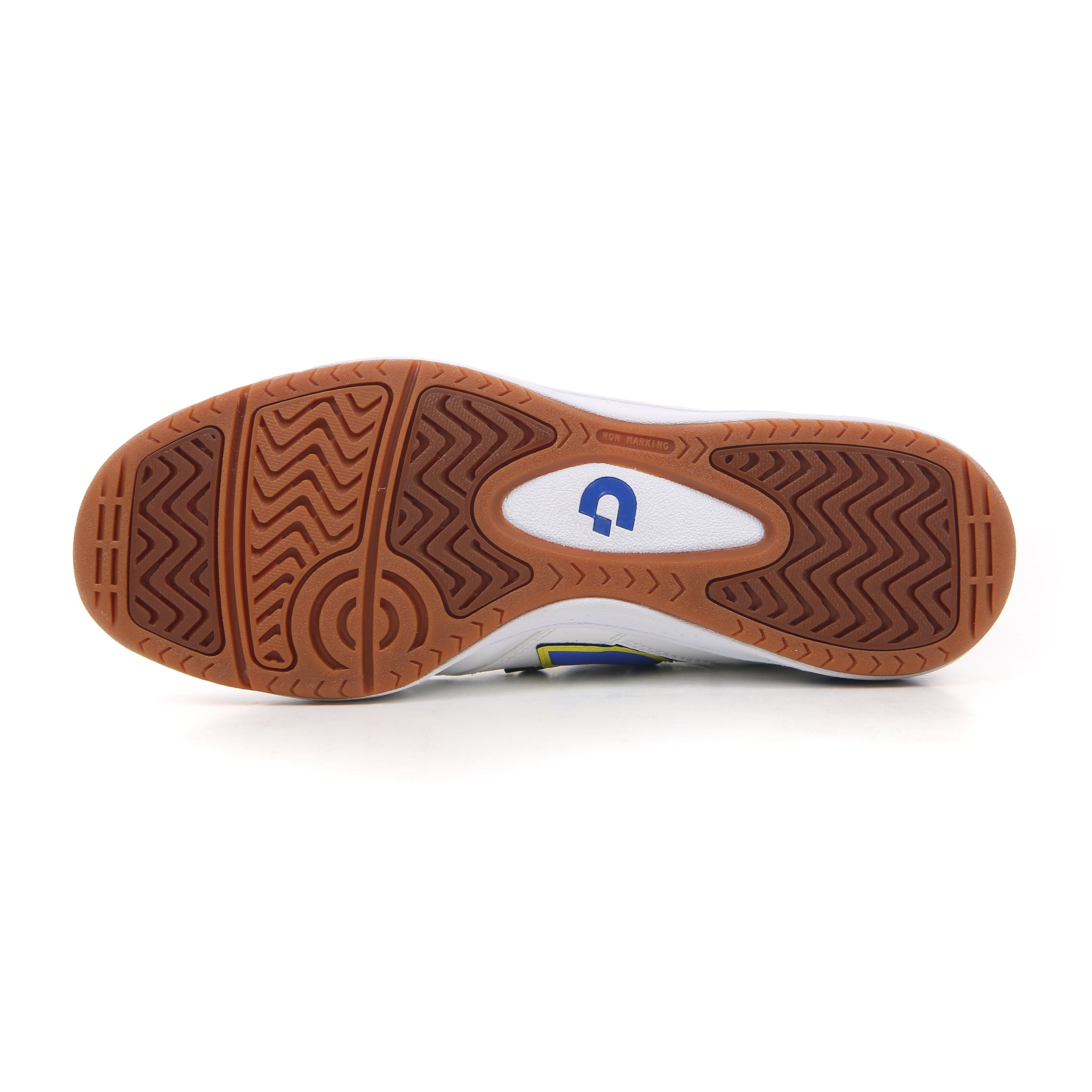 Futsal Shoes, Campinas SP3, White/Blue/Yellow | Desporte