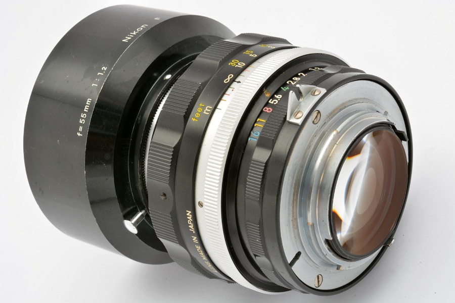 NIKKOR-S Auto 1:1.2 f=55mm No.970215