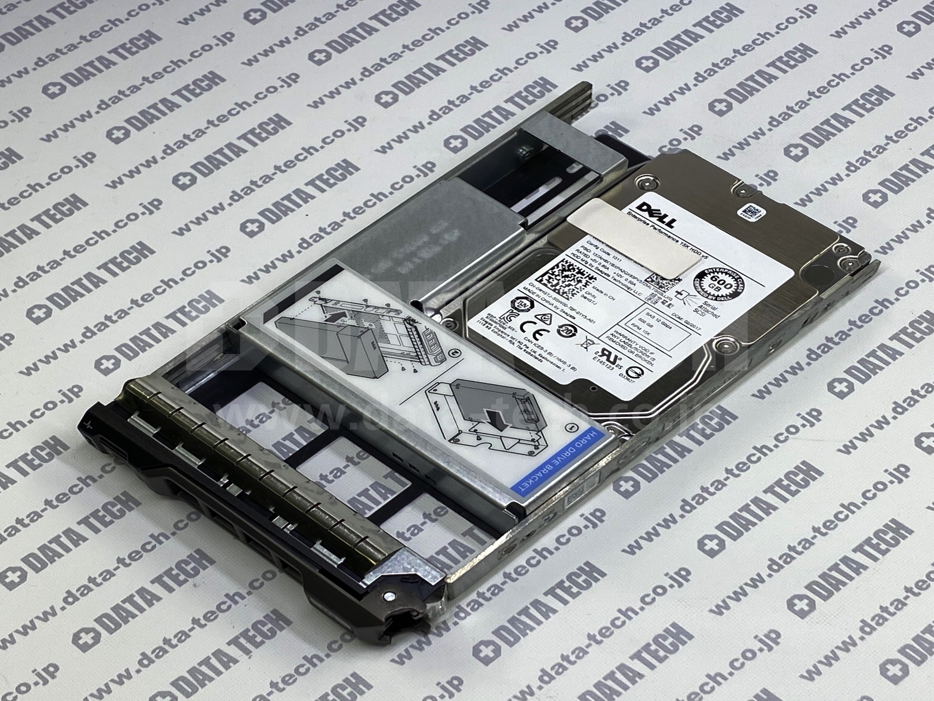 他社復旧不可→データ復旧 成功実績】サーバー内蔵HDD SAS DELL