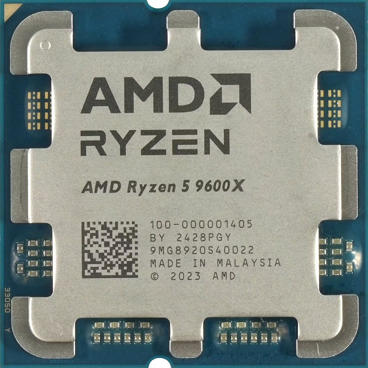 AMD Ryzen 5 9600X (6C/12T, 3.90 GHz, 32MB Cache, 65W), TRAY (100