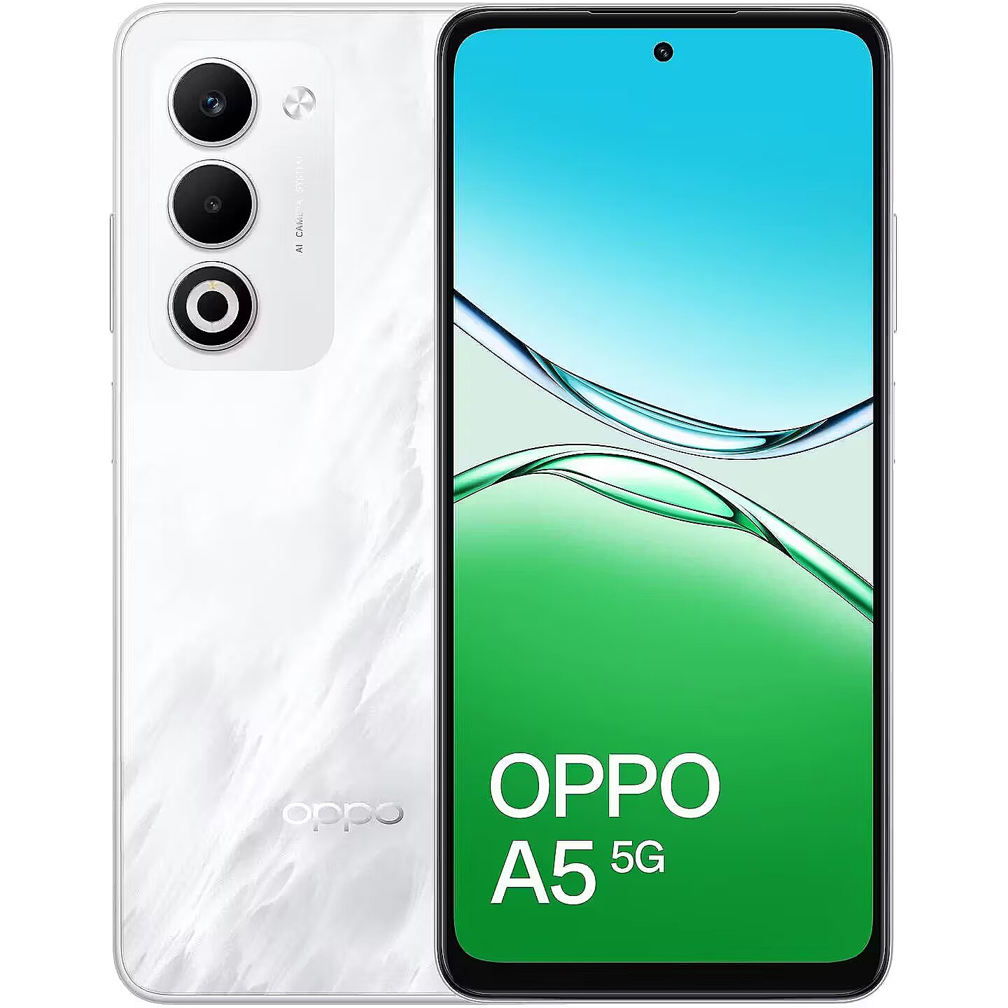 Oppo A5 5G, 4GB/128GB, Mist White (CPH2735)