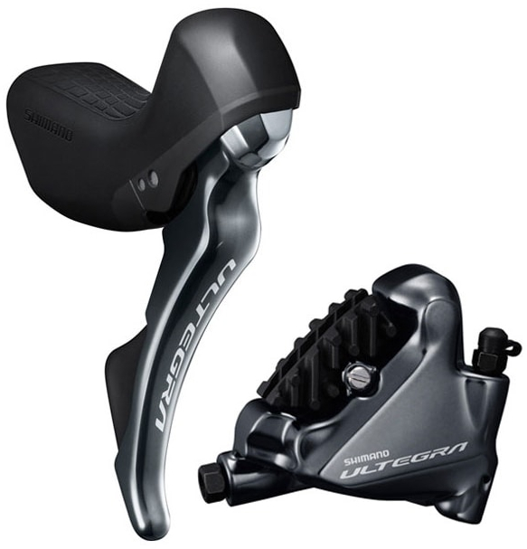 Shimano Ultegra 8020 Hydraulic STI Lever with 8070 Flat Mount Disc
