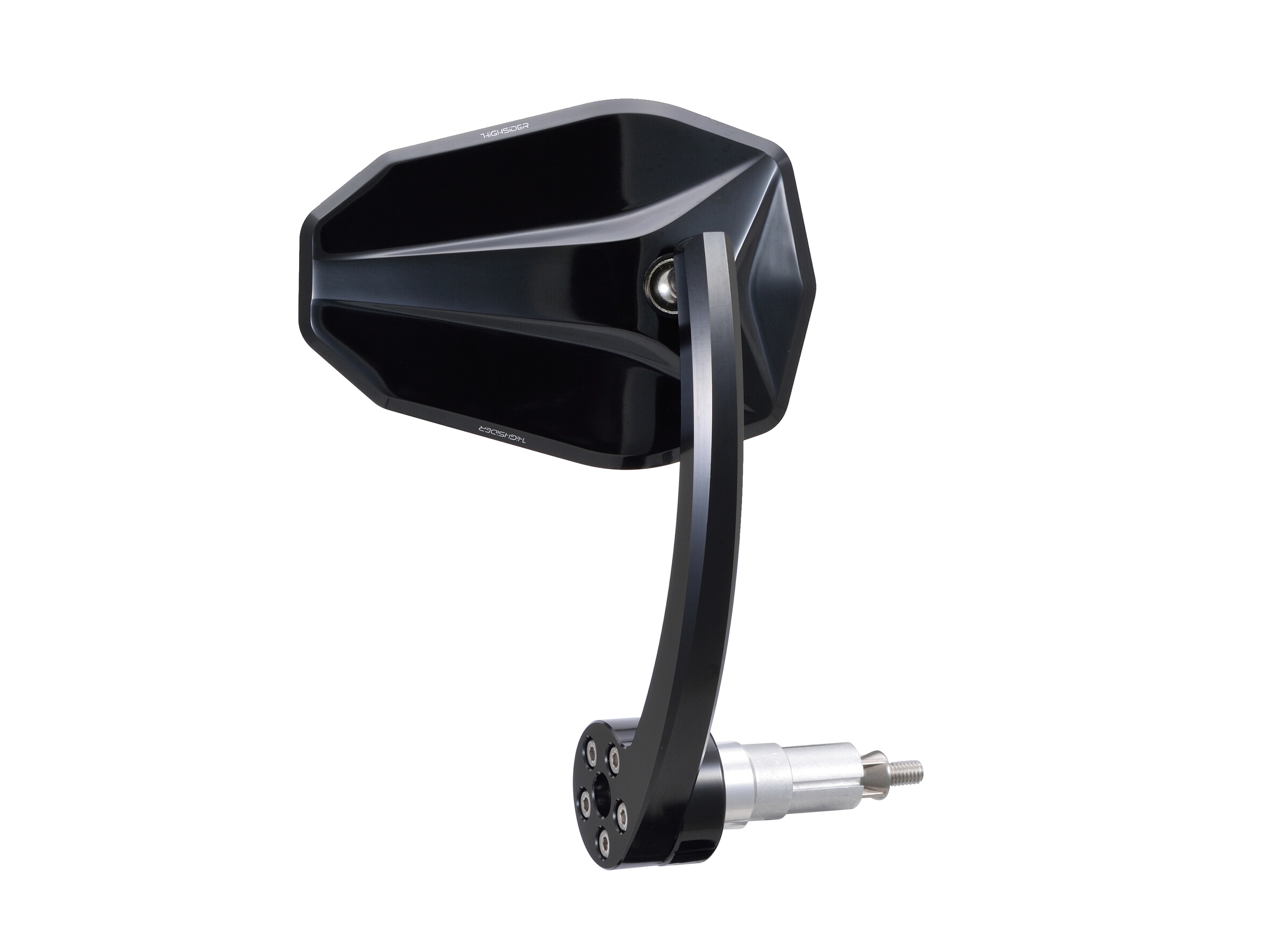 HIGHSIDER バーエンドミラー ヴィクトリー EVO アダプター付属（新保安