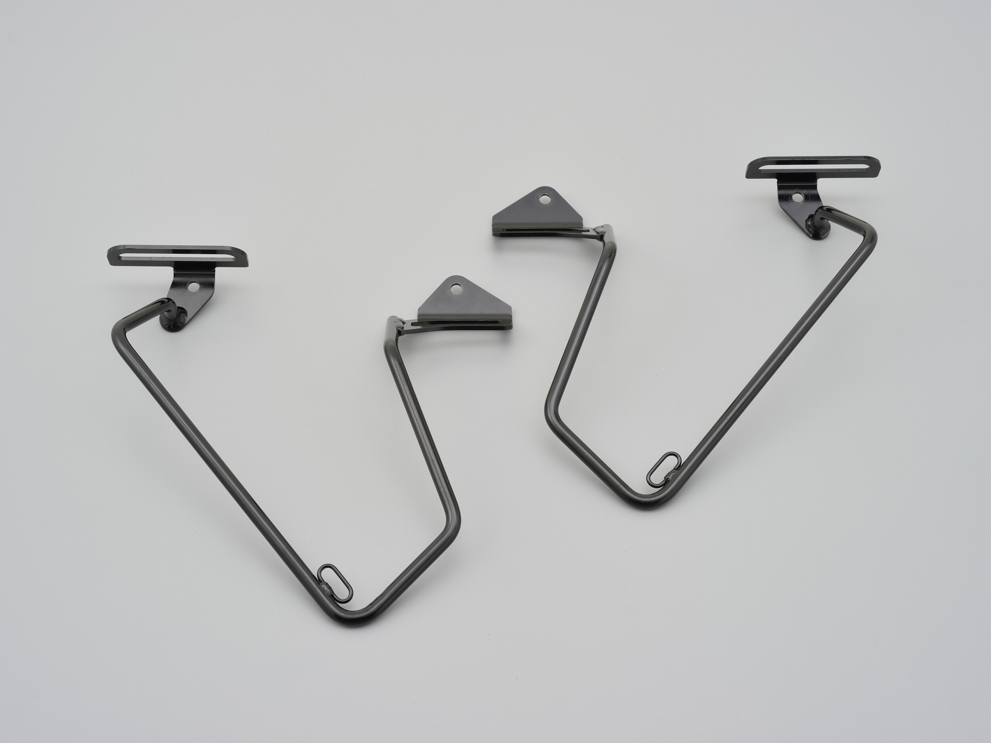 サドルバッグサポートLINK 左右セット/グロスブラック XL1200/883系