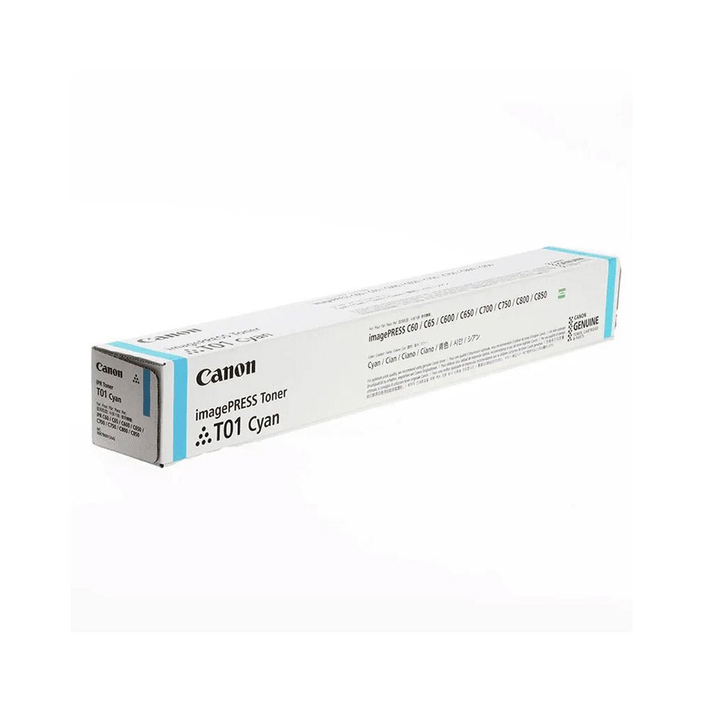 Canon T01 Original Toner Cartridge Cyan for ImagePRESS | Dabbous