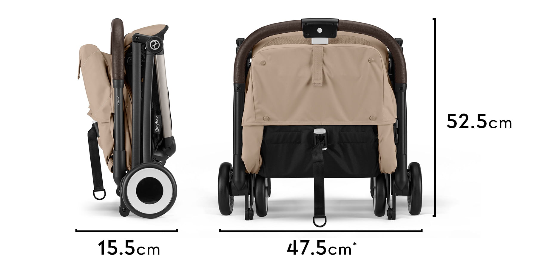 サイベックス コンパクトベビーカー オルフェオ ｜ cybex ORFEO[DADWAY