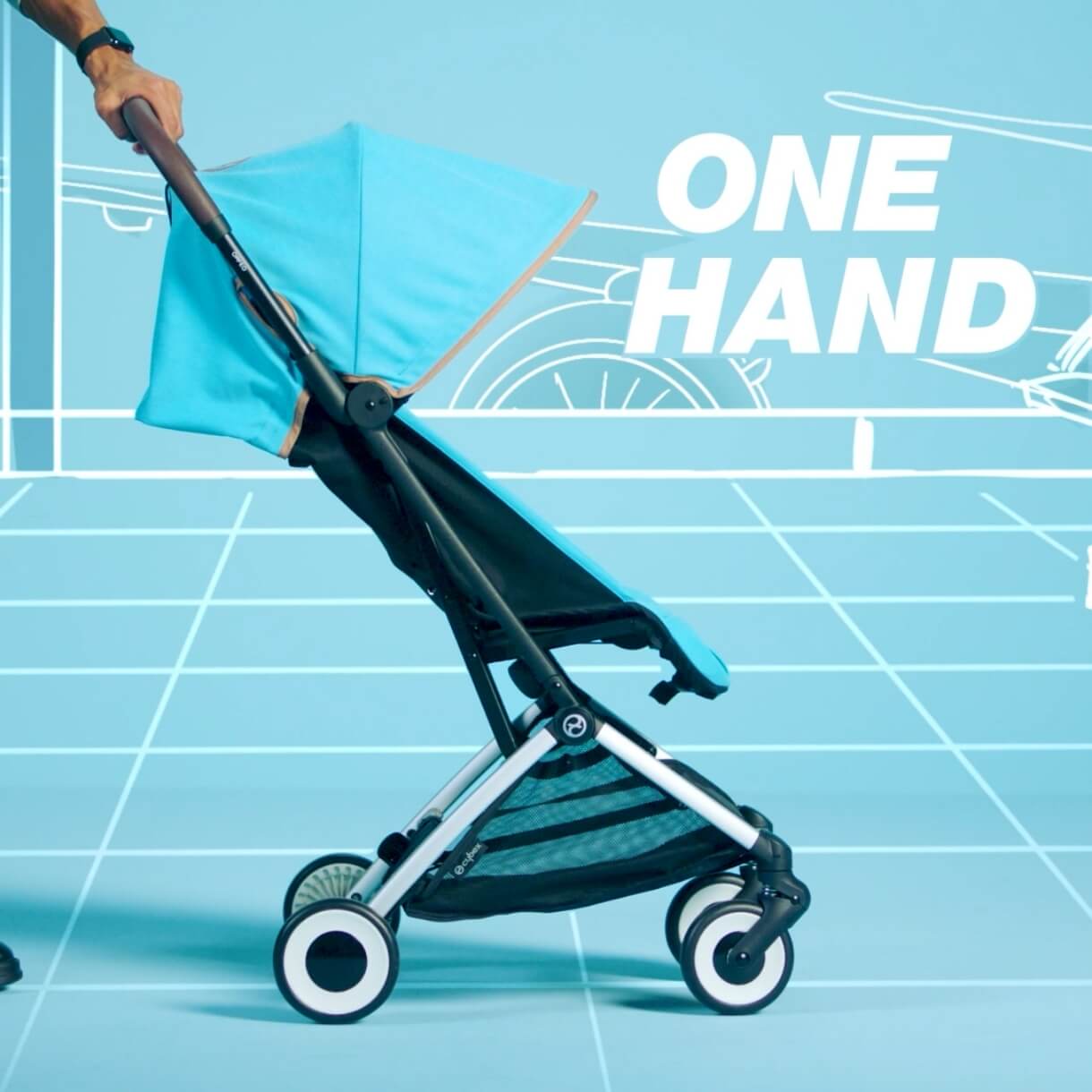 サイベックス コンパクトベビーカー オルフェオ ｜ cybex ORFEO[DADWAY