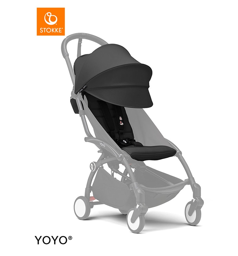 YOYO(R)6＋カラーパック/ブラック(ブラック): ベビーカー[DADWAY