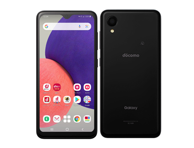 Galaxy A22 5G SC-56B ブラック docomo版SIMフリー｜中古スマホ・中古