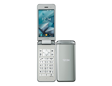 DIGNO ケータイ3 902KC シルバー SoftBank版SIMフリー｜中古スマホ