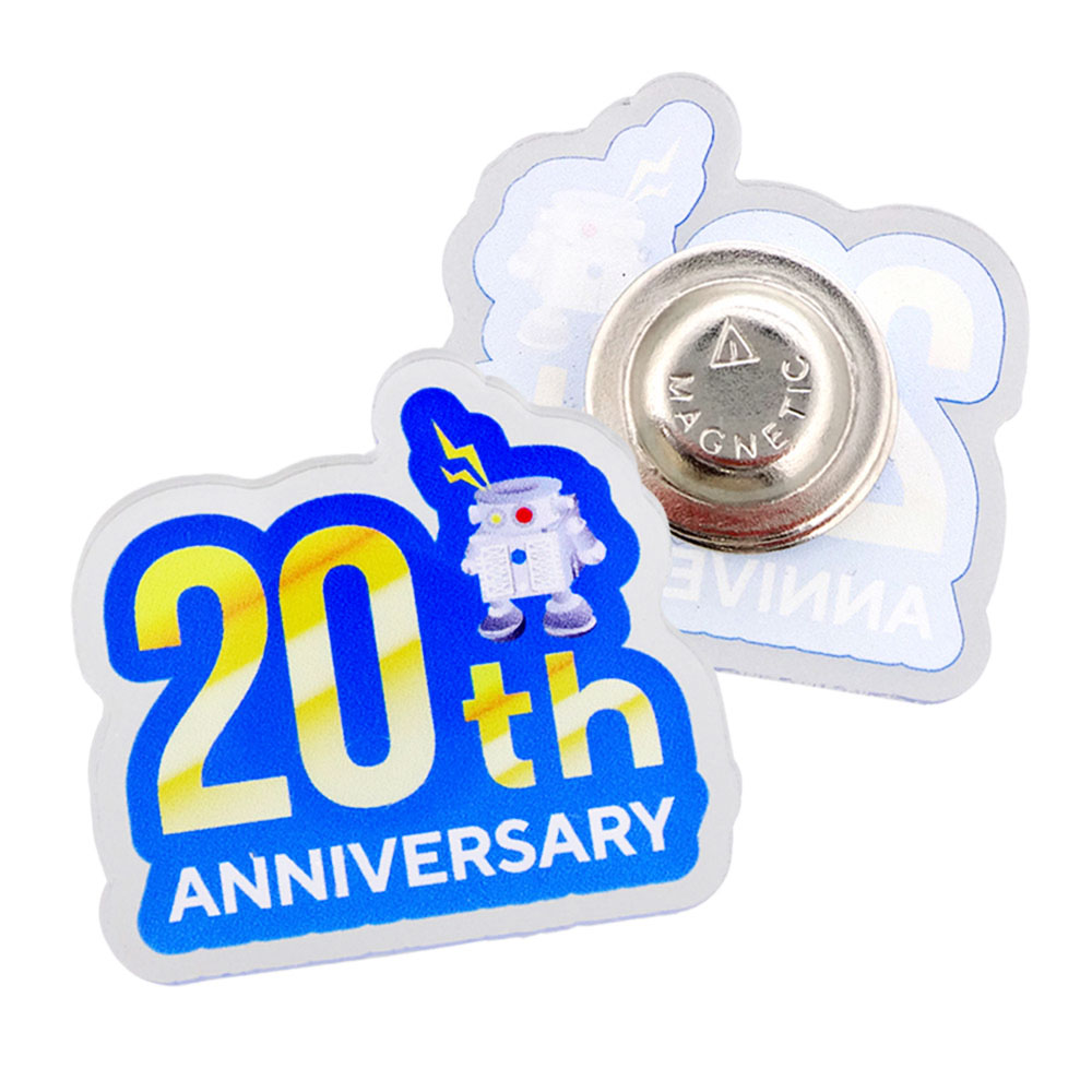 大阪国際会議場の開業20周年記念「ピンバッジ」｜製作事例｜株式会社