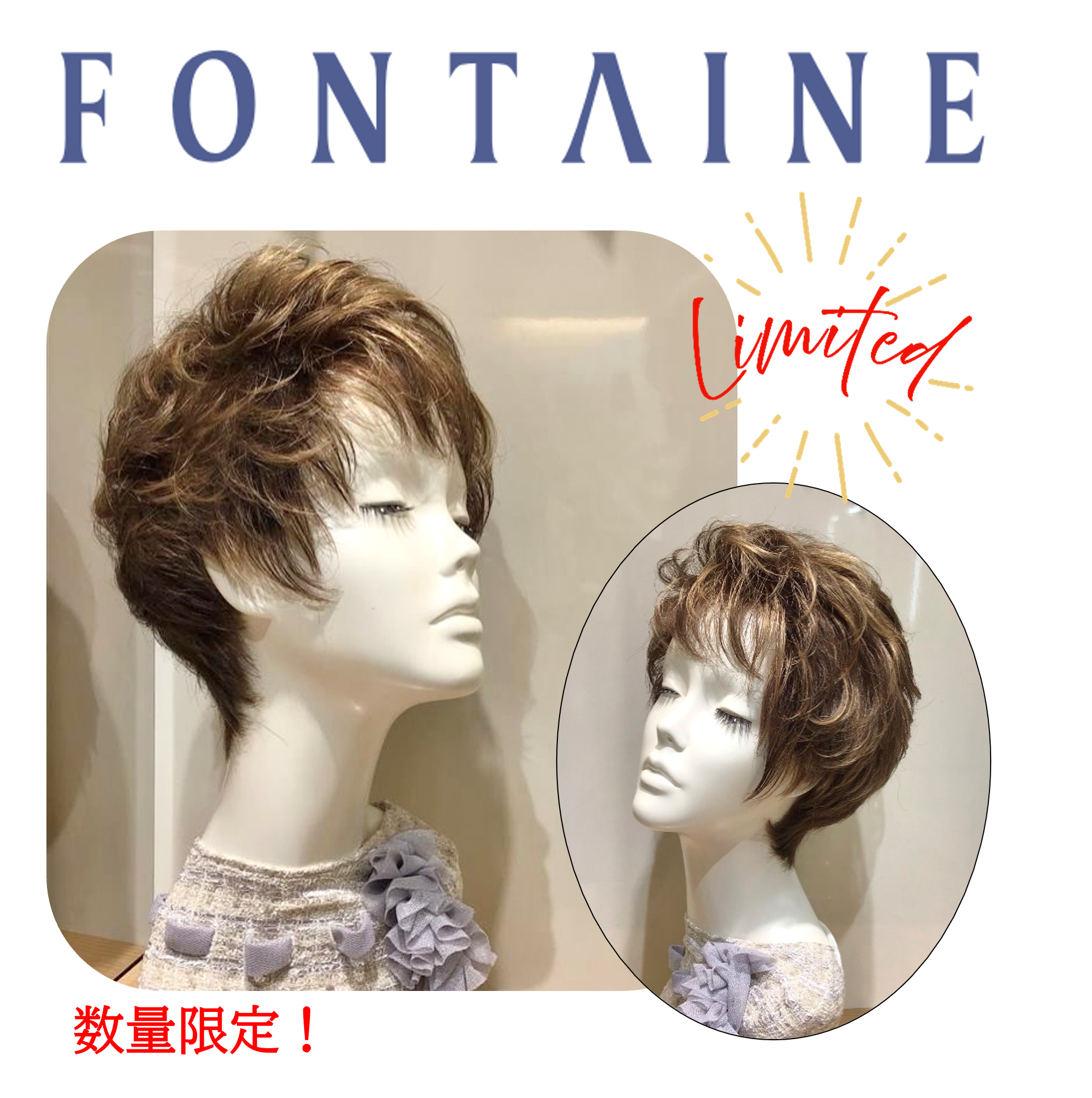 限定フルウィッグ💝VTF02 | フォンテーヌ （ウィッグ） | ショップ