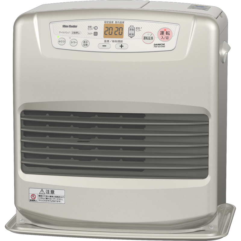 NE TYPE：特長 | 家庭用石油ファンヒーター | ダイニチ工業株式会社