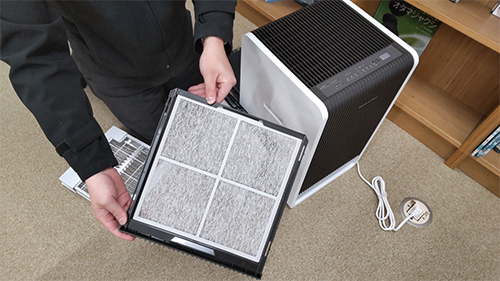 ハイブリッド式空気清浄機 お客様インタビュー【学校・教育】福山市立