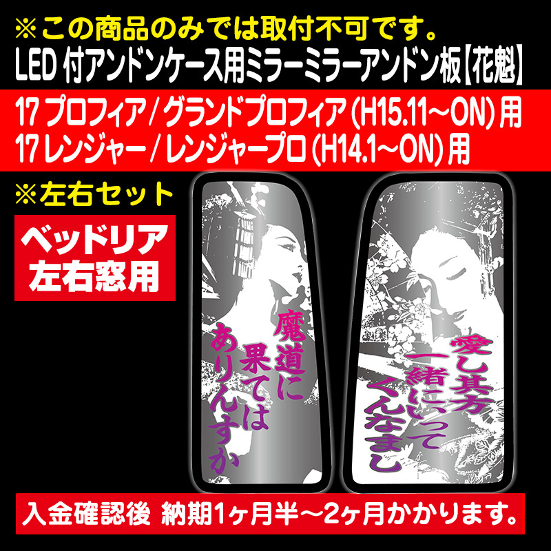 ミラーアンドン板