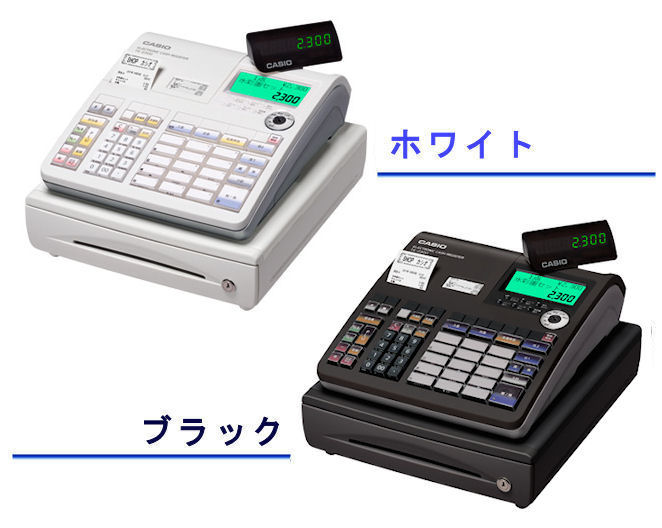 1214店名部門名領収設定無料物販向30部門 カシオTE-5500 レジスター