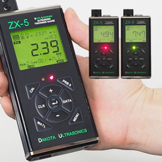 ハイグレード超音波厚さ計 ZX6-DL | ダコタ・ジャパン