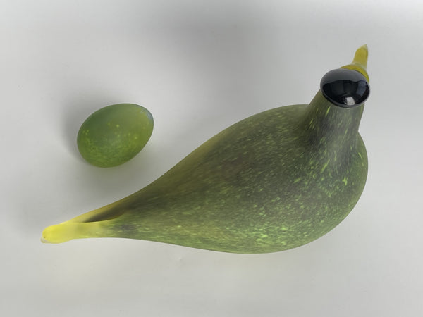 Guillemot bird by Oiva Toikka Iittala design glass Finland – Damsténs