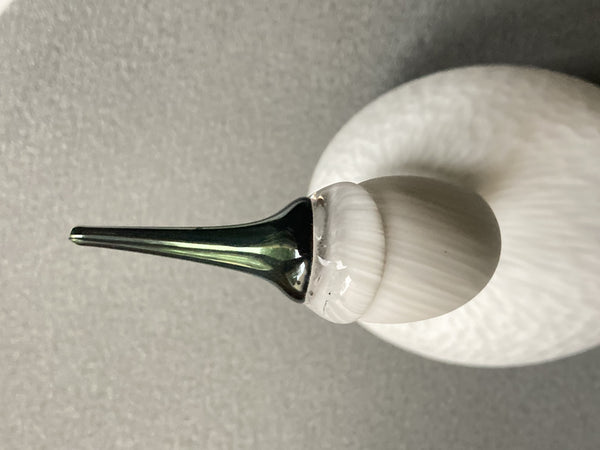 Karjalan Laulujoutsen Whooper Swan Oiva Toikka Nuutajärvi 2007 and