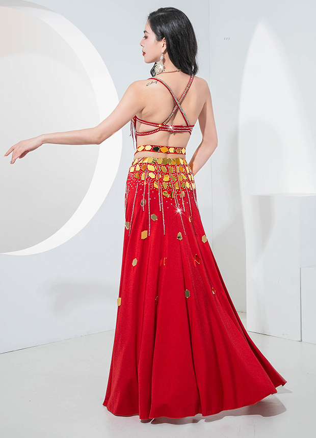 ベリーダンス衣装コスチューム--発表会用☆shaabi baladiワンピース