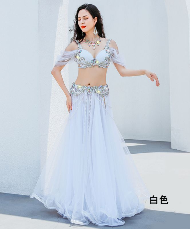 ベリーダンス衣装コスチューム--ブラ＋スカートYC093 - DanceQueen踊姫