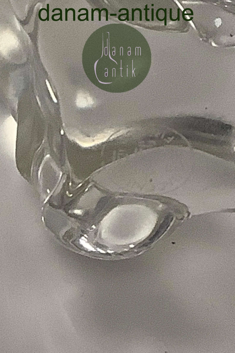 バカラ フレンチグラス ブルドッグフィギュア