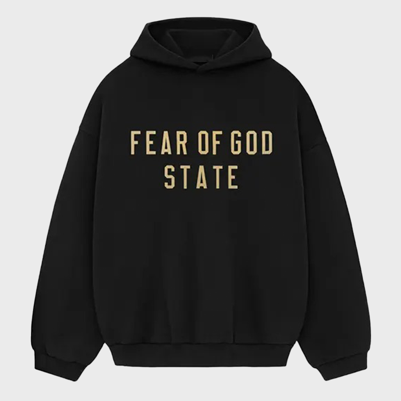 Oversize Essentials Fear Of God State Pullover Hoodie - Danezon