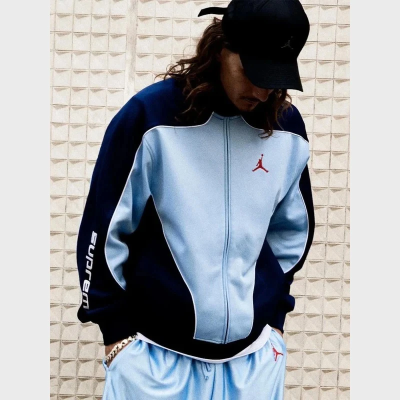 Jordan x Supreme Tricot Track Jacket | Jordan x Supreme Jacket