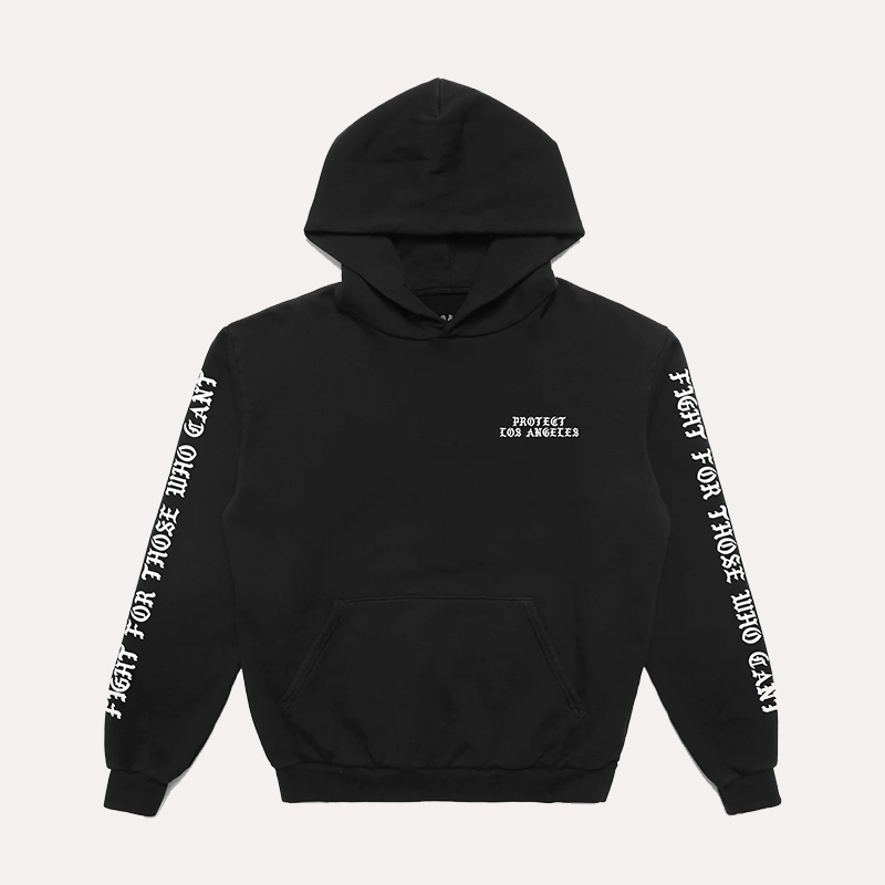 Born x Raised Protect LA Hoodie Black - Danezon